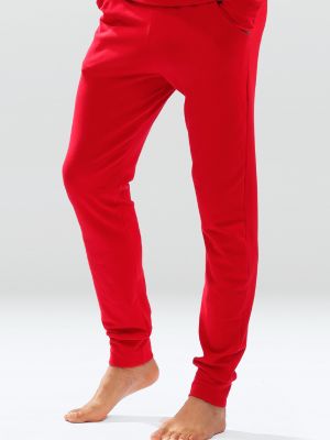 Sportovní kalhoty Dkaren červené