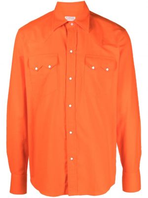 Chemise en coton Fursac orange
