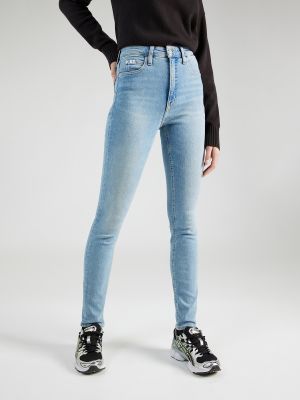 Skinny farmernadrág Calvin Klein Jeans kék