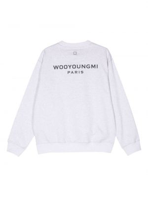 Sweatshirt mit stickerei Wooyoungmi grau