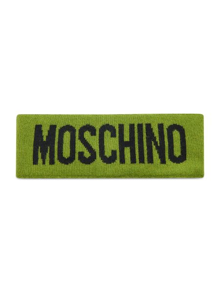 Шапка с козирки Moschino зелено