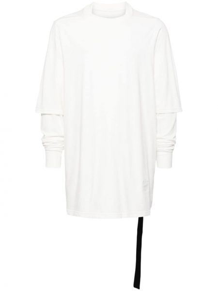 T-shirt en coton Rick Owens Drkshdw blanc