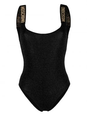 Vientisas maudymosi kostiumėlis Moschino juoda