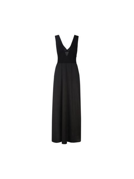 Sukienka długa elegancka Mariuccia Milano czarna