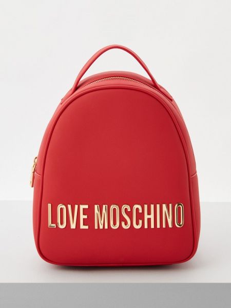 Рюкзак Love Moschino красный