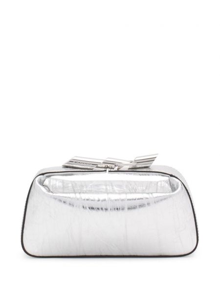 Clutch çanta Lanvin gümüş