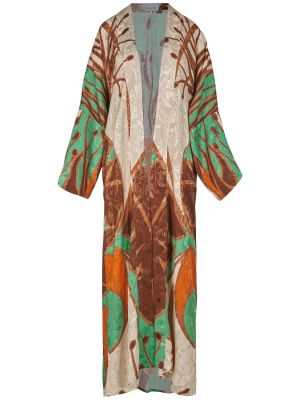 Žakárové šaty s tropickým vzorem Johanna Ortiz