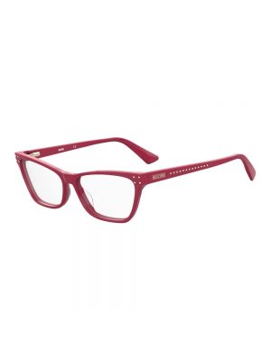 Okulary przeciwsłoneczne Moschino czerwone