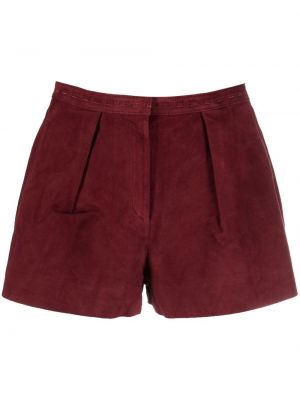 Skinn shorts Iro lilla