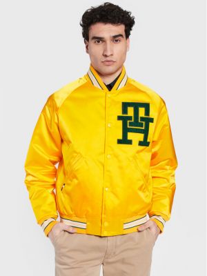 Giacca bomber Tommy Hilfiger giallo