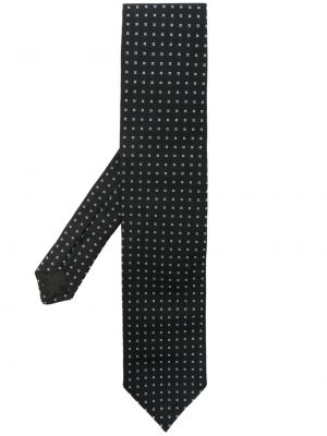 Cravatta ricamata Lanvin nero