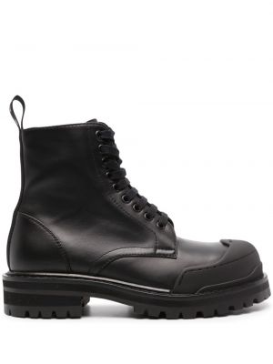 Ankle boots en cuir Marni noir