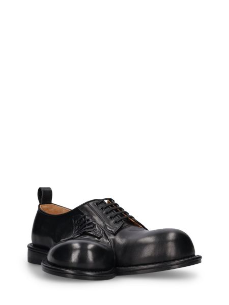 Mežģīņu derbija stila kurpes ar šņorēm Comme Des Garçons melns