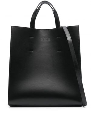 Δερμάτινη τσάντα shopper Msgm