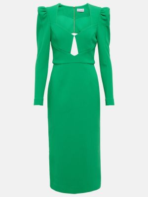 Миди рокля Rebecca Vallance зелено