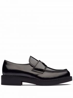 Pantofi loafer chunky Prada negru