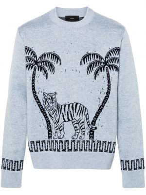 Жакардов пуловер Alanui
