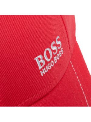 Kšiltovka Boss červená