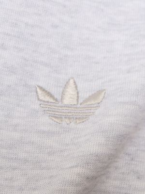 Pamut melegítő felső Adidas Originals szürke