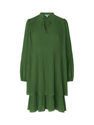 Коктейлна рокля Mbym зелено