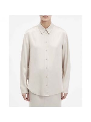 Camisa con botones manga larga Calvin Klein gris