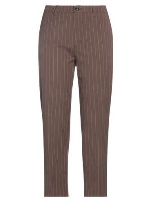 Pantaloni di cotone in lyocell Berwich marrone