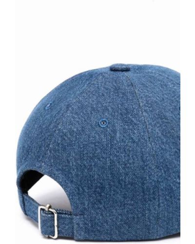 Gorra con estampado A.p.c. azul