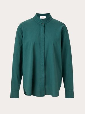 Camisa de algodón Xirena verde