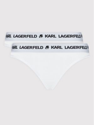 Klassikalised aluspüksid Karl Lagerfeld valge