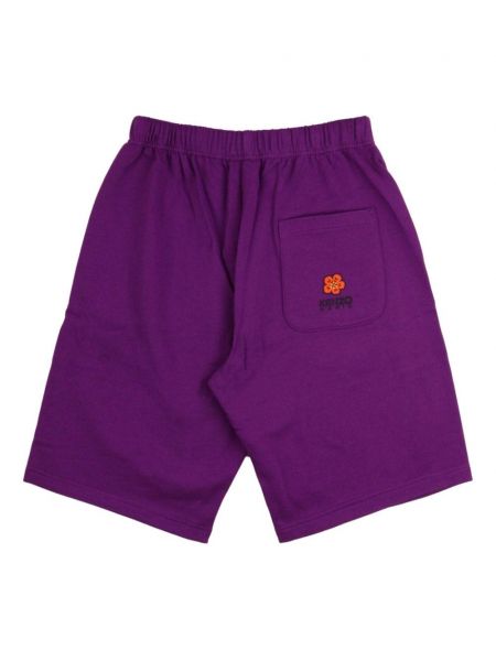 Geblümte shorts aus baumwoll Kenzo lila
