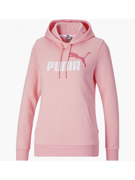 Флисовое худи Puma розовое