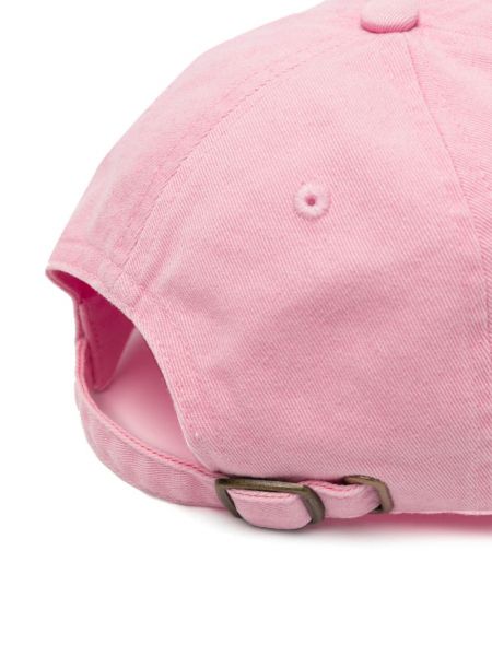 Siuvinėtas kepurė su snapeliu Rotate Birger Christensen rožinė