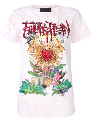 T-shirt Philipp Plein rosa