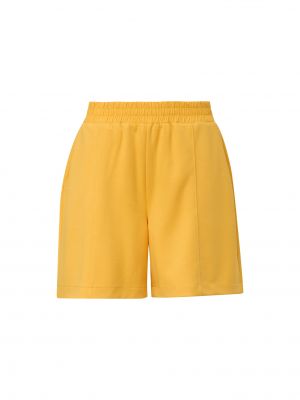 Панталон Comma Casual Identity жълто