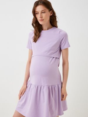 Платье Hunny Mammy фиолетовое