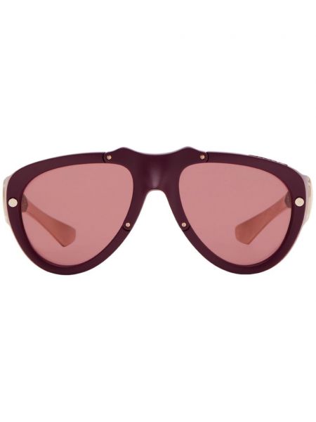 Okulary przeciwsłoneczne Burberry Eyewear czerwone