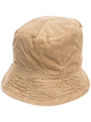 Sombrero de pana Engineered Garments marrón