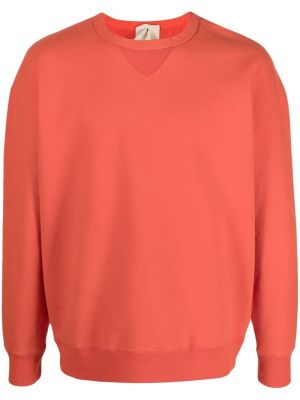 Sweatshirt mit rundhalsausschnitt Ten C orange