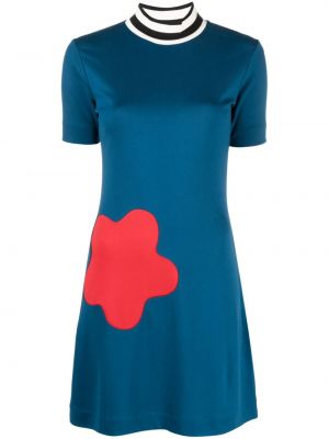 Mini šaty Kenzo modré