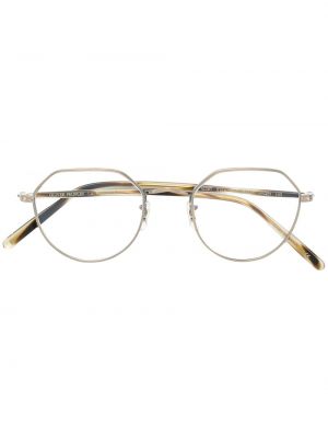 Oversized γυαλιά Oliver Peoples χρυσό