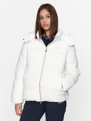 Pernata jakna Ea7 Emporio Armani bijela