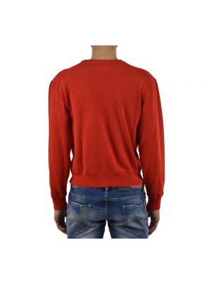 Bluza bawełniana Dsquared2 czerwona