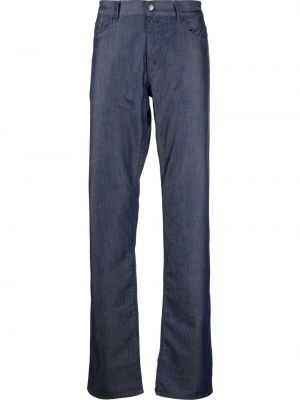 Straight leg jeans Canali blu