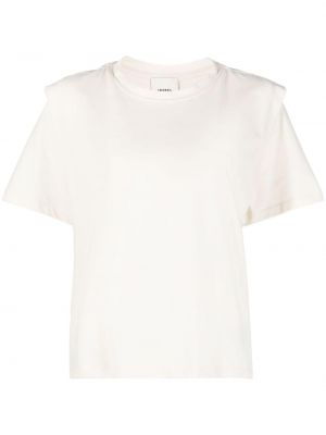 Pamut póló Isabel Marant fehér