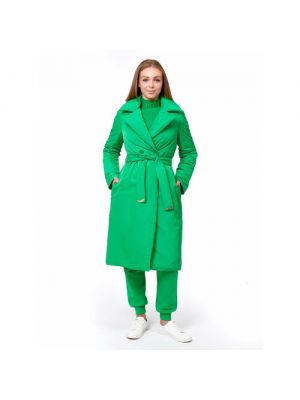 Зеленое пальто Patrizia Pepe