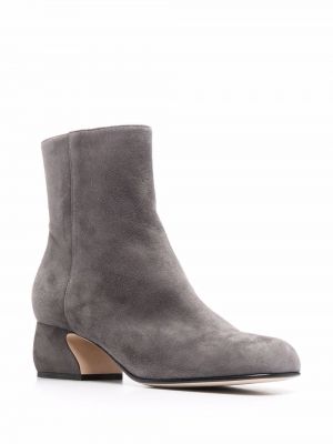 Ankle boots zamszowe Si Rossi szare
