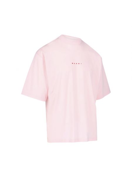 T-shirt aus baumwoll Marni pink