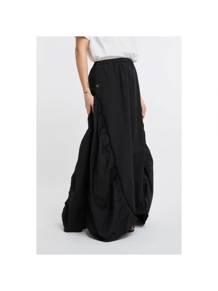 Falda larga Manila Grace negro