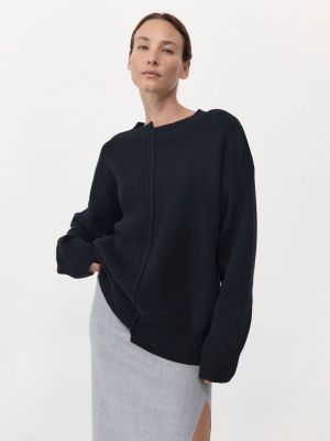 Sweter bawełniany St.agni czarny