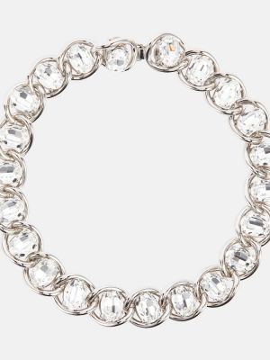 Křišťálový náhrdelník Marni stříbrný